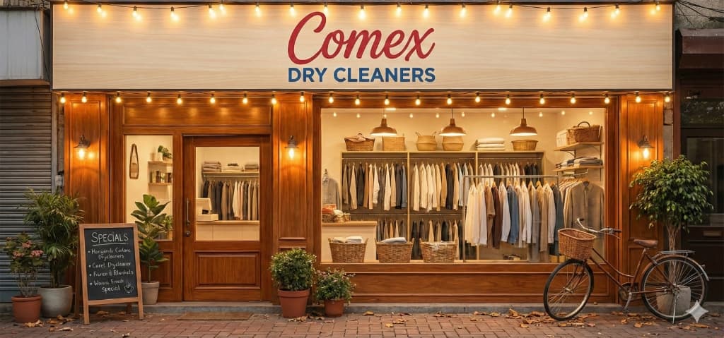 Comex Dry Cleaners Shop Front